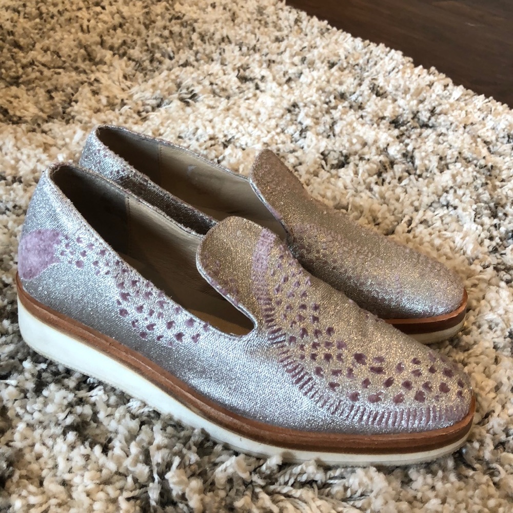 Free People silver shoes